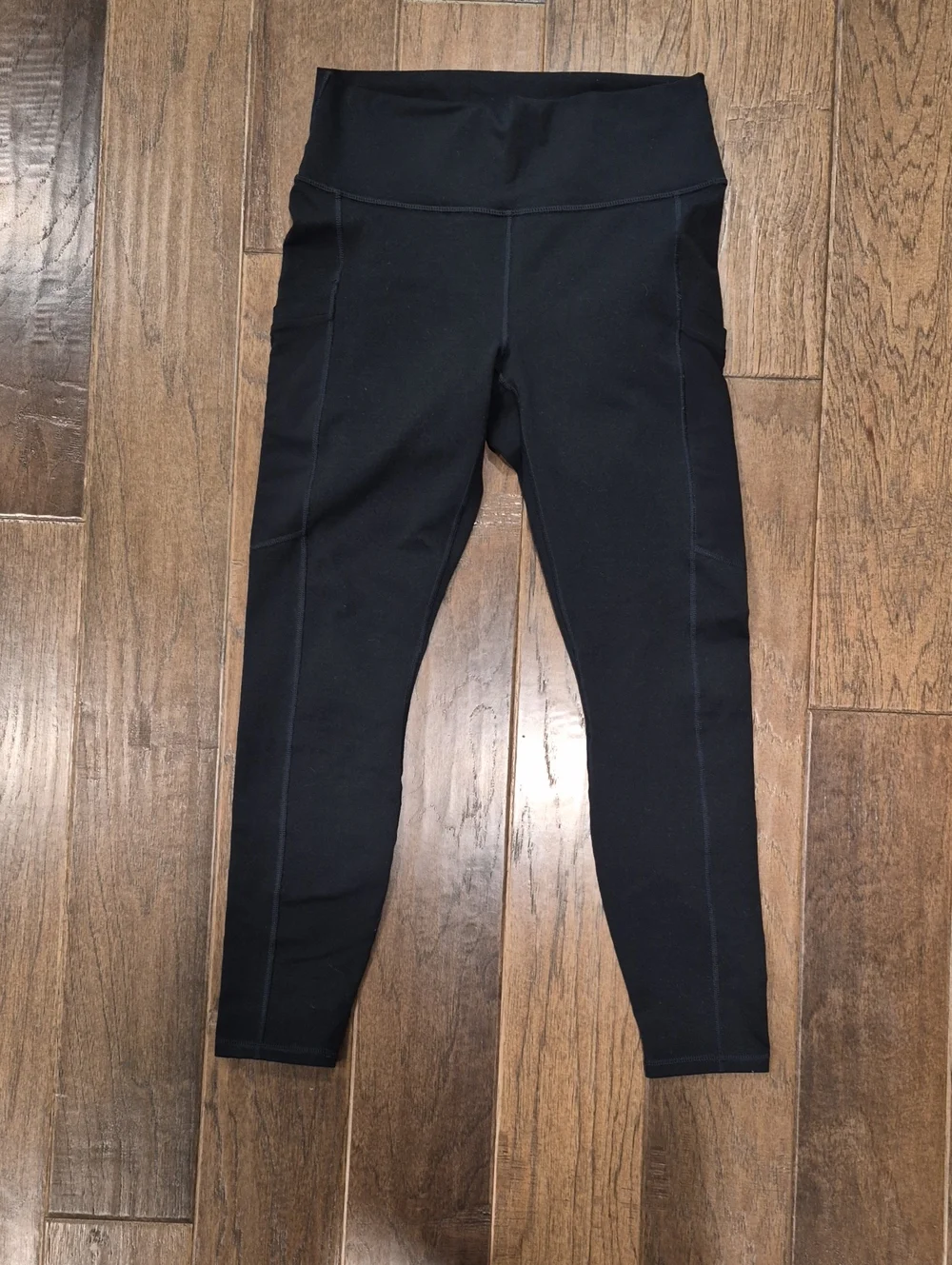 Black High-Waist Active Leggings